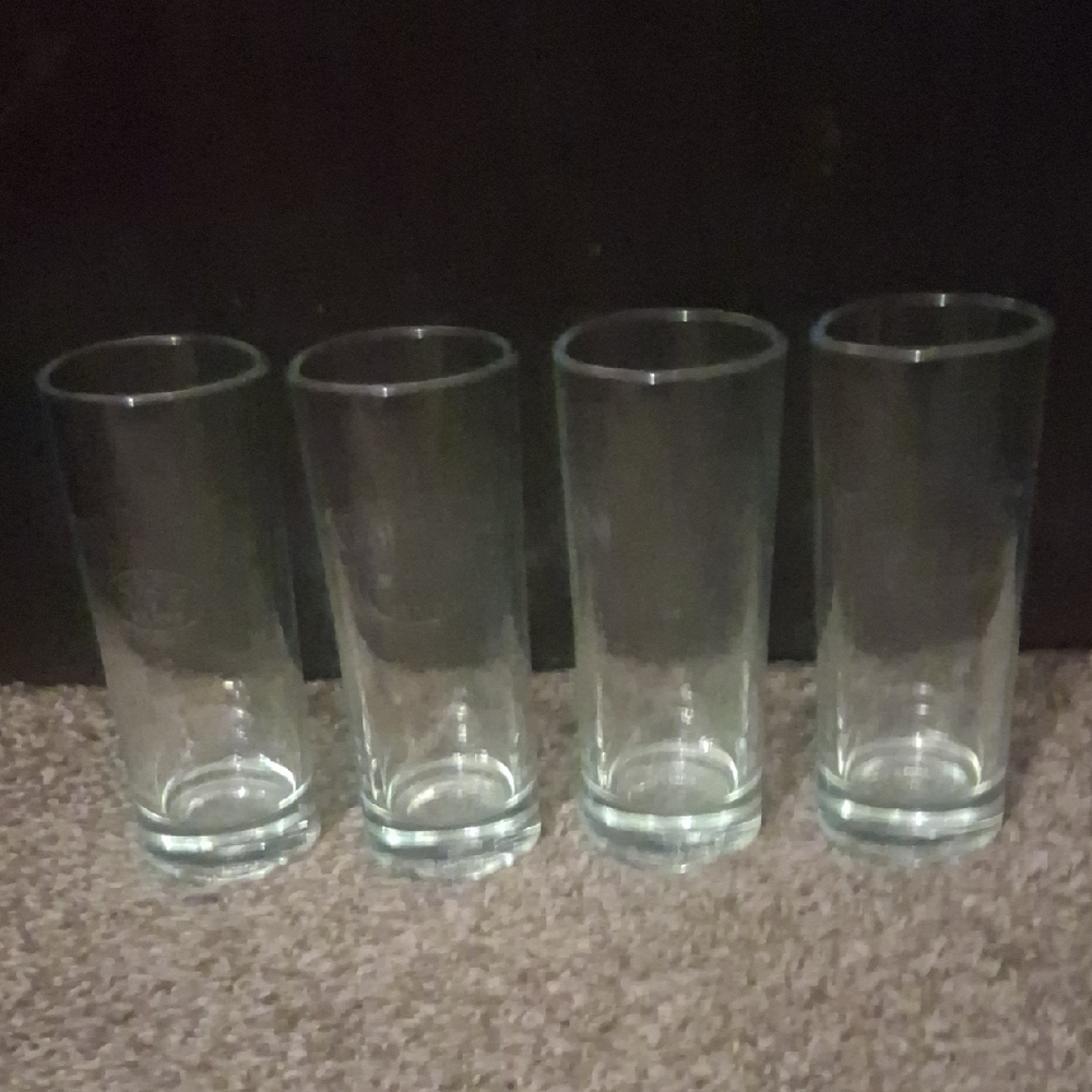 JACK DANIELS Glass Highball Tumblers - Set of 4